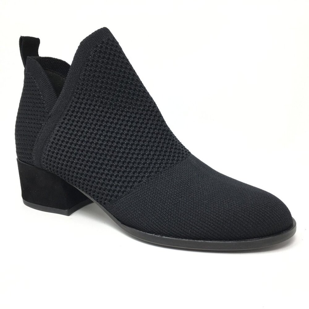 Eileen Fisher Women's Clever Stretch Mesh Bootie in Dark Gray